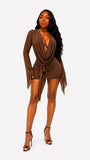 SEDUCTIVE SHEER DRESS