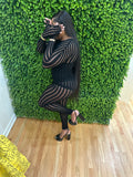 Black temptation catsuit
