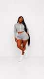 GET ACTIVE LUXE TRACK SHORT SET