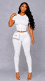 BADDIE BASIC PANTS SET