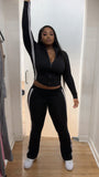 Luxe track suit