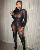 Sheer temptation body suit