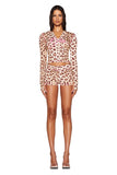 I am Gia cheetah short sets