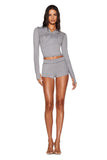 I am Gia grey short set