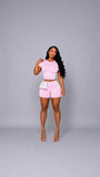 BADDIE BASIC SHORT SET