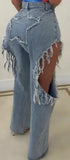 Raw Edge Statement Denim