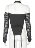 SEXY ZIPPER TOP