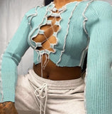 LACE ME UP TOPS