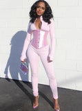 BARBZ CORSET AND JUMPSUIT