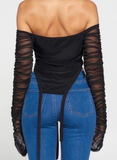 SEXY ZIPPER TOP